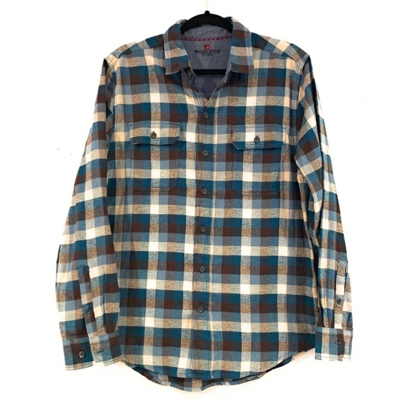 Woolrich Classic Fit Ultimate Flannel Plaid Shirt - Picture 1 of 6